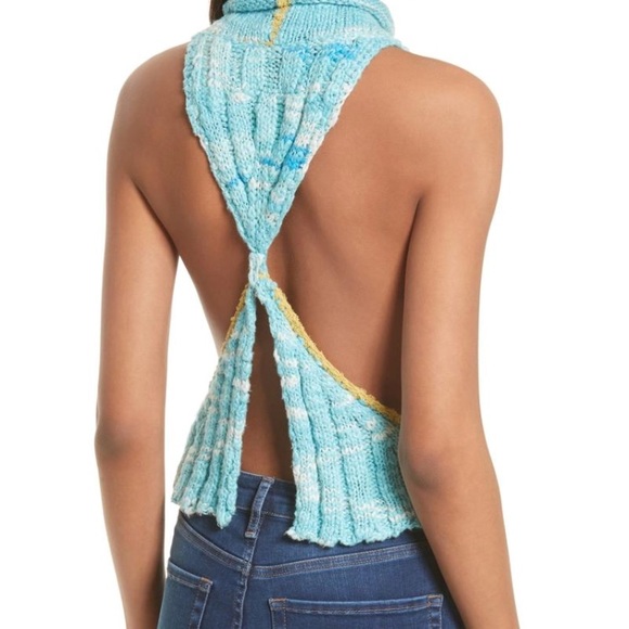 Free People Laguna Sweater Tank Split Back - Picture 3 of 7